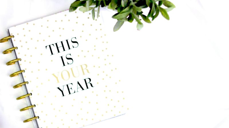 set goals for your year—whenever it starts…